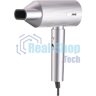 Фен JVC JHD012 серый/серебристый, 1800 Вт