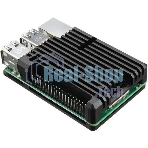 Корпус ACD черный Metal Aluminum Case for Raspberry Pi 3B/3B+