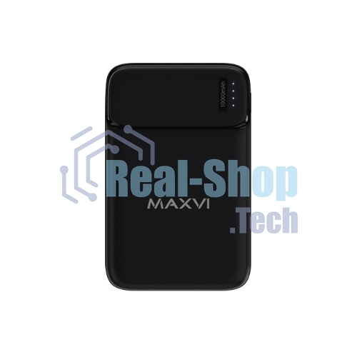 Портативный аккумулятор Maxvi PB10-08 10000 мАч, 2A, 2хUSB/Type-C/MicroUSB