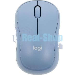 Мышь беспроводная Logitech M221 голубой, 1000 dpi, радиоканал, USB, кнопки - 3