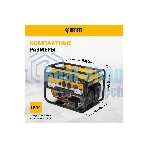 Электрогенератор бензиновый Denzel PS-33E, 3.3 кВт, 85 дБ, 48.5 кг