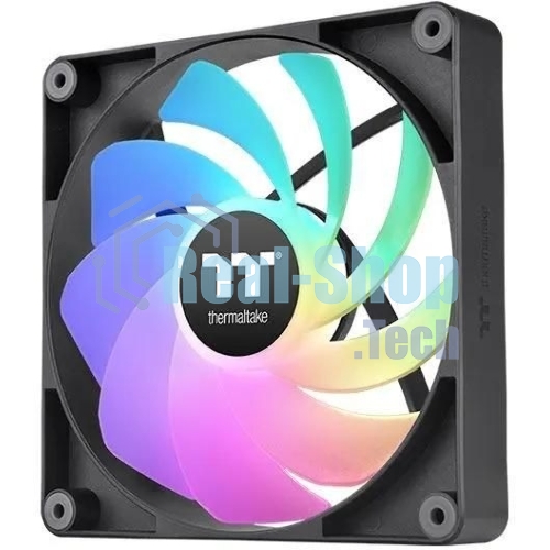 Вентилятор для корпуса Thermaltake CT120 Sync Reverse ARGb 120х120x25 черный 4-pin 31.2дБ (упак.:2шт) (CL-F173-PL12SW-A) Ret