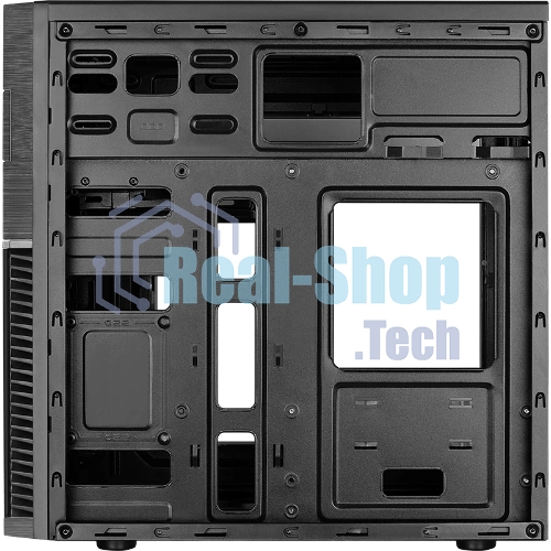 Компьютерный корпус Aerocool/Formula Cs-105, mATX, без БП, 187x361x355мм (ШxГxВ), USB 3.0 x1, USB 2.0 x1, металл 0,5мм, 120-мм вентилятор в комплекте, черный