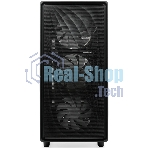 Компьютерный корпус HSPD M510, Mesh Mid Tower, черный, TG, 0.5 SPCC, 4x120мм ARGB ATX, mATX, mITX 180/280/160мм 1x2.5