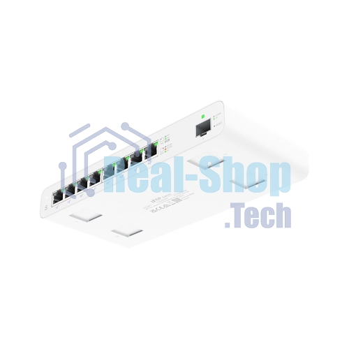 Коммутатор UISP Switch UISP-S PoE-коммутатор, 8х 1G RJ45, 1х SFP, раздача 110 Вт
