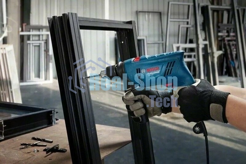 Дрель-шуруповерт Bosch GSB 600, 600 Вт, 1,5 Нм, щеточный, ударная