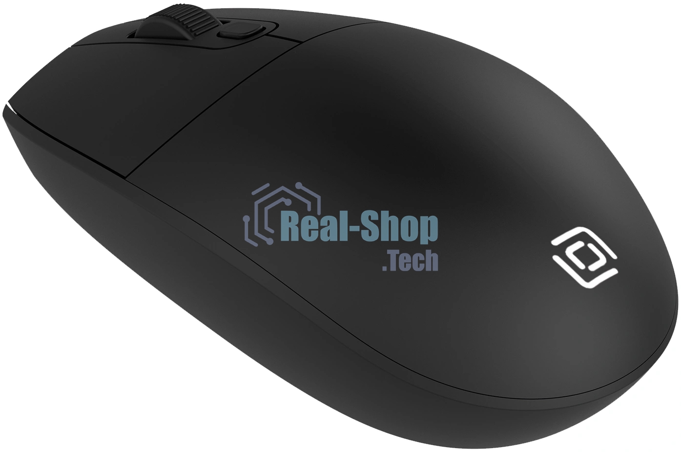 Мышь беспроводная Oklick 201MW черный, 1600 dpi, радиоканал, USB, кнопки - 4
