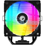 Кулер Cooler ID-Cooling SE-904-XT ARGb BLACK LGA1851/1700/1200/115X/AM5/AM4 (TDP 180W, PWM, 4 тепл.трубки прямого контакта, FAN 100мм, Addressable RGb LED) RET