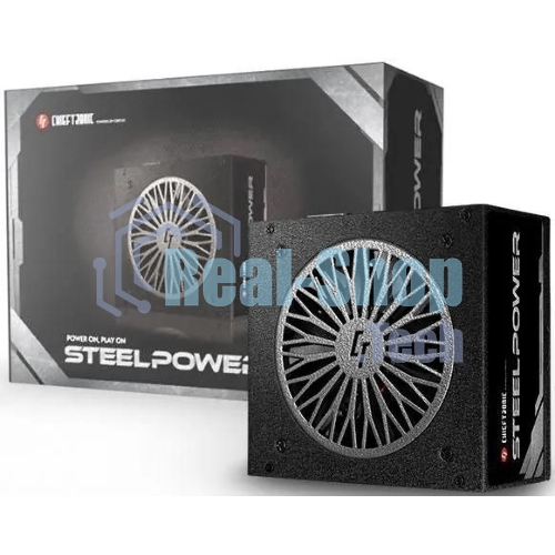 Блок питания Chieftec SteelPower BDK-650FC, 650Вт, 80 PLUS Bronze, 120мм, модульный, черный