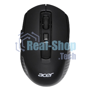 Мышь беспроводная Acer OMR070 черный, 1600 dpi, радиоканал, Bluetooth, USB, кнопки - 6