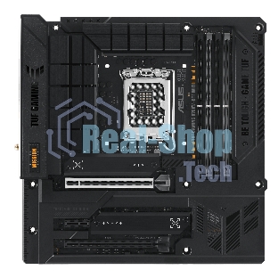 Материнская плата ASUS TUF GAMING B760M-BTF WIFI, LGA 1700, Intel B760, 4xDDR5, 4xSATA, 3xM.2, 1xPCIe 5.0 x16, 1xPCIe 4.0 x4, 1xPCIe x1, 1xDP, 1xHDMI, 1x 2.5Gb LAN, 1xUSB-A 3.2 Gen 2, 2xUSB-A 3.2 Gen 1, 4xUSB 2.0, 1xUSB-C 3.2 Gen 1, 1xUSB-C 3.2 Gen 2, 1xUSB-C 3.2 Gen 2x2, 3x3.5 мм, 7.1, mATX