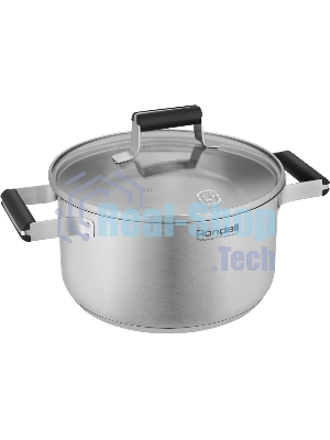 Кастрюля Rondell Bayoneta RDS-1808 5.1 л. d=24 см (с крышкой) стальной