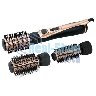 Фен-щётка BRAYER BR3100 черный/золотистый, 1000 Вт, 35/40/50 мм