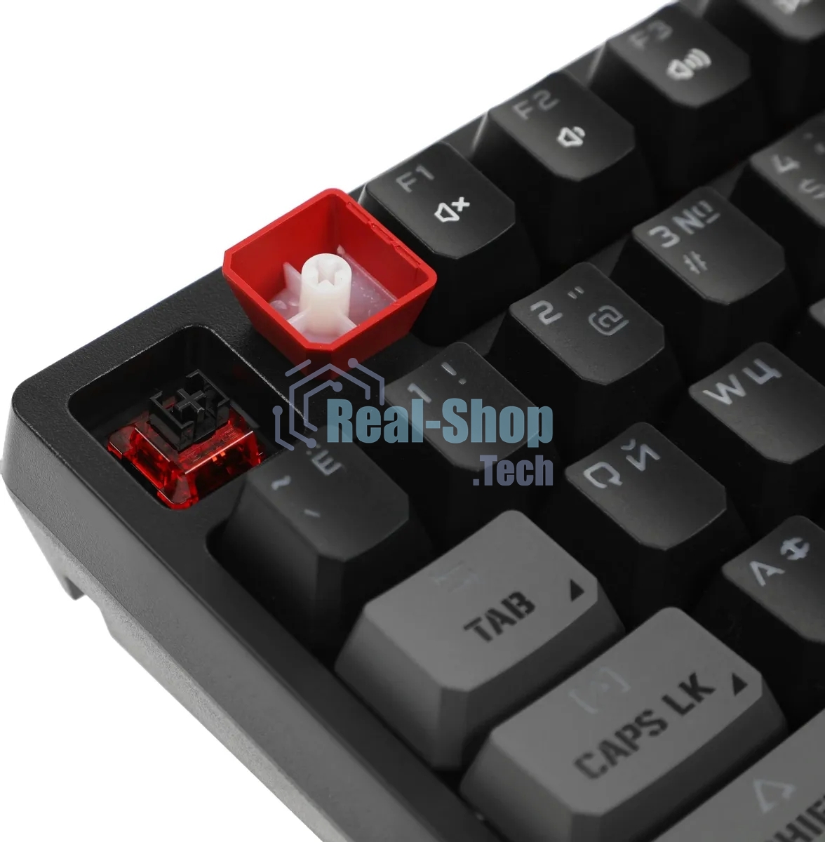 Клавиатура проводная A4Tech Bloody S98 (S98 RED) USB черный/красный