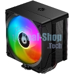 Кулер Cooler ID-Cooling SE-904-XT ARGb BLACK LGA1851/1700/1200/115X/AM5/AM4 (TDP 180W, PWM, 4 тепл.трубки прямого контакта, FAN 100мм, Addressable RGb LED) RET