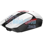 Мышь беспроводная A4Tech Bloody R36 Ultra черный/белый/красный, 12000dpi, USB, радиоканал, кнопки - 7