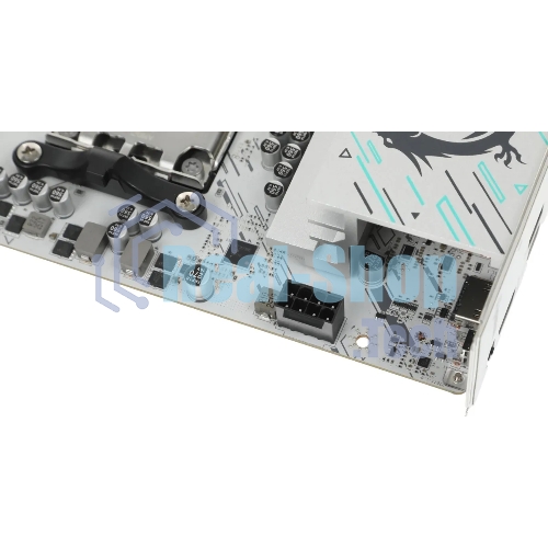Материнская плата MSI B840M GAMING PLUS WIFI6E, AM5, AMD B840, 4xDDR5, 4xSATA, 2xM.2, 1xPCIe 4.0 x16, 1xPCIe 3.0 x4, 1xHDMI (v2.1), 1xUSB-C 10Gbps, 1xUSB-A 10Gbps, 2xUSB-A 5Gbps, 4xUSB-A 2.0, 1x2.5Gb LAN, Wi-Fi 6E, Bluetooth 5.3, 2x3.5 мм, 7.1, mATX