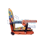 Стульчик для кормления BQ BCH012 LEGO. Стульчик-бустер BQ BCH012. Гипоалергенные безопасные материалы/Съемный чехол из экокожи. Удобный, устойчив к загрязнению и легко моется/Съемная столешница/Безопасность малыша: устойчивая конструкция, нескользящие ножки, надежная фиксация на стуле, разделитель для ног для дополнительной фиксации/4 уровня высоты/Благодаря своей компактности, легкой сборке и наплечной лямке его можно брать с собой на природу, в гости или путешествие