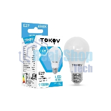 Лампа светодиодная TOKOV ELECTRIC 16Вт А60 6500К Е27 176-264В