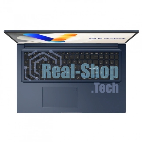 Ноутбук Asus Vivobook 17 X1704VA-AU1017/17.3/IPS/Intel Core 5 120U/16Gb/512Gb/Intel Graphics/Без ОС/синий/2.1kg
