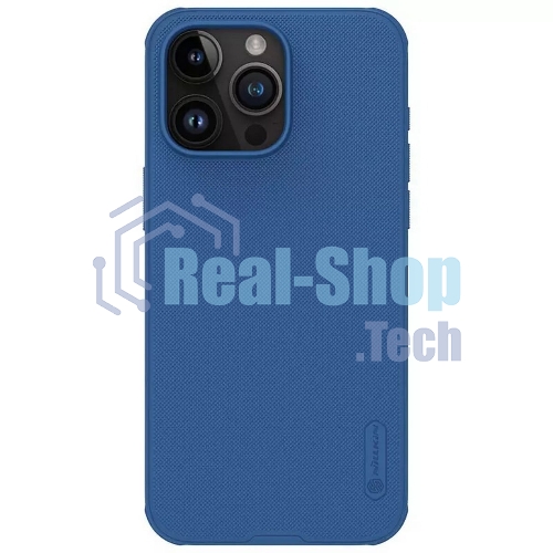 Чехол Super Frosted Shield Pro, синий, (AP IP15 Pro Max)