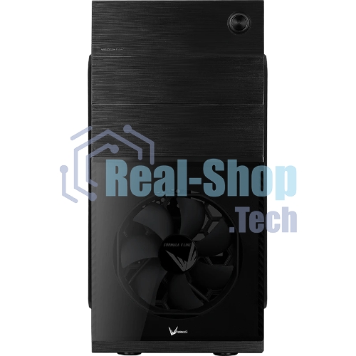 Компьютерный корпус Aerocool/Formula Cs-105, mATX, без БП, 187x361x355мм (ШxГxВ), USB 3.0 x1, USB 2.0 x1, металл 0,5мм, 120-мм вентилятор в комплекте, черный