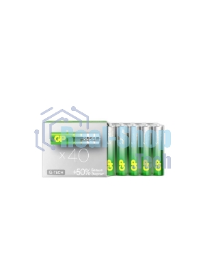 Алкалиновые батарейки GP Super Alkaline G-Tech 24А ААA - 40 шт. в пленке