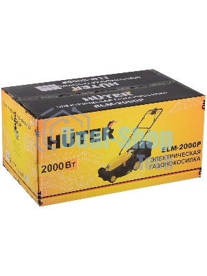 Газонокосилка электрическая Huter ELM-2000P, от сети, 2000 Вт