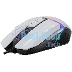 Мышь проводная A4Tech Bloody W60 Max белый, 10000 dpi, USB, кнопки - 10
