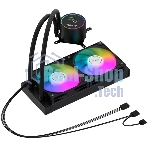 Система жидкостного охлаждения Coolleo ICE Fairy DIG 240 LITE BK (DIG-240-LITE-BK)