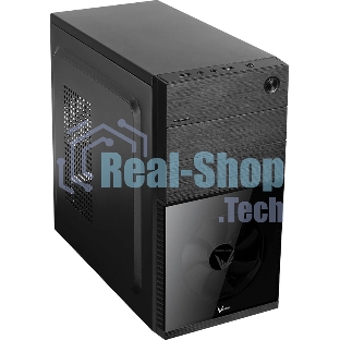 Компьютерный корпус Aerocool/Formula Cs-105, mATX, без БП, 187x361x355мм (ШxГxВ), USB 3.0 x1, USB 2.0 x1, металл 0,5мм, 120-мм вентилятор в комплекте, черный