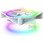 Комплект вентиляторов для корпуса Case Cooler NZXT F120 RGb DUO Triple Pack (120x120x25мм, 4-pin PWM, RGb, 48.58CFM, 29dBA, 1800RPM, белый, 3pcs)