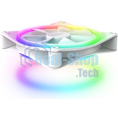 Комплект вентиляторов для корпуса Case Cooler NZXT F120 RGb DUO Triple Pack (120x120x25мм, 4-pin PWM, RGb, 48.58CFM, 29dBA, 1800RPM, белый, 3pcs)