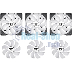 Система жидкостного охлаждения Thermaltake MAGFloe 420 Ultra ARGB Soc-AM5/AM4/1200/1700/1851 черный 4-pin 34.5dB Al+Cu LCD Ret (CL-W451-PL14SW-A)