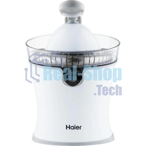 Соковыжималка Haier HJ-700 белый, цитрусовая, 100 Вт, 700 мл, механическое