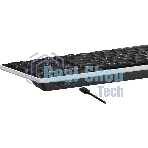 Клавиатура беспроводная A4Tech Fstyler FBX70C, USB, Bluetooth/Радиоканал, черный