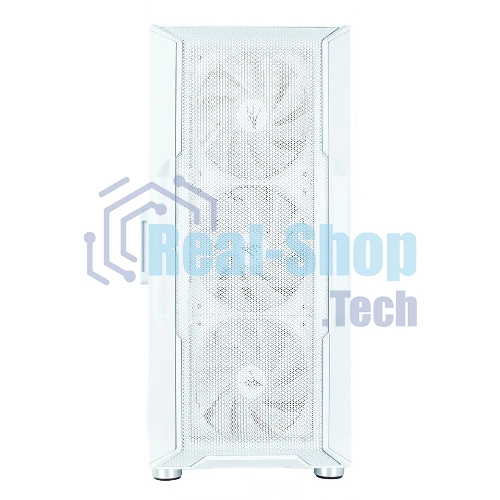 Компьютерный корпус MidiTower Zalman I3 NEO белый (ATX, front mesh, USB 2.0 x1, USB 3.0x2, 4x120мм RGb fan, без БП) (I3 NEO White)