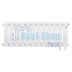 Радиатор биметаллический Royal Thermo Infinity 300 Bianco Traffico VR80 - 12 секц.