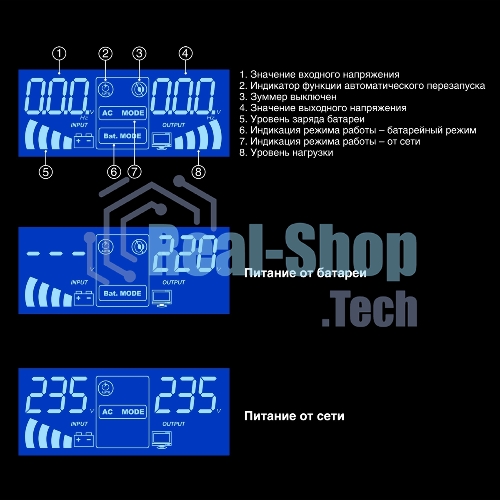 Комплект Источник бесперебойного питания EX295994RUS + батарея 40Aч EX282976RUS 2шт (инвертор, синус, для котла, PF=1, настенный) ExeGate IdealSine SR-1500.LCD.2SH  <1500VA/1500W, чистая синусоида, цветной LCD-дисплей, 2*Schuko, крепление настенное, черный> + батарея ExeGate DT 1240 (12В, 40А·ч) 2шт