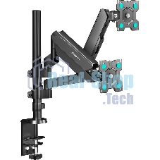 Кронштейн (держатель) ONKRON G140 для двух мониторов 13