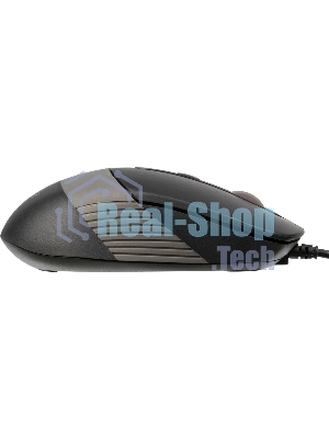 Мышь проводная A4Tech Fstyler FM10 черный/серый, 1600 dpi, USB, кнопки - 4