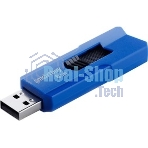 Флешка USB Smartbuy STREAM Blue (SB8GbST-B), 8Gb, USB 2.0, R/W 25/15, синий/черный