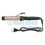 Щипцы для завивки волос BBK BST2502 черный/шампань, 32 мм, 200 °C, 1 режим