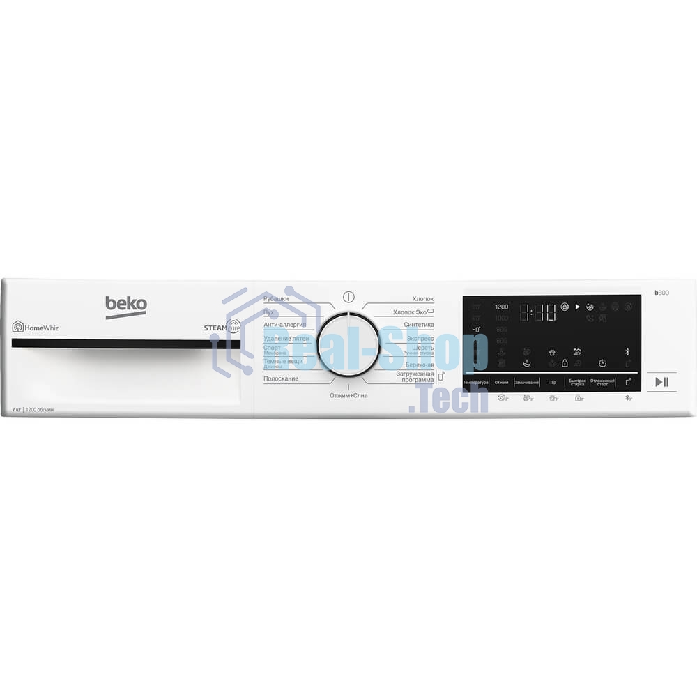 Стиральная машина Beko B3WFR572W белый, загрузка фронтальная 7 кг, 1200 об/мин., класс: А