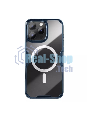 Чехол Nature TPU Pro Magnetic Case, синий, (AP IP16 Pro)