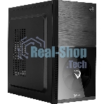 Компьютерный корпус Aerocool/Formula Cs-105, mATX, без БП, 187x361x355мм (ШxГxВ), USB 3.0 x1, USB 2.0 x1, металл 0,5мм, 120-мм вентилятор в комплекте, черный