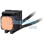 Система жидкостного охлаждения Thermaltake MAGFloe 420 Ultra ARGB Soc-AM5/AM4/1200/1700/1851 черный 4-pin 34.5dB Al+Cu LCD Ret (CL-W451-PL14SW-A)