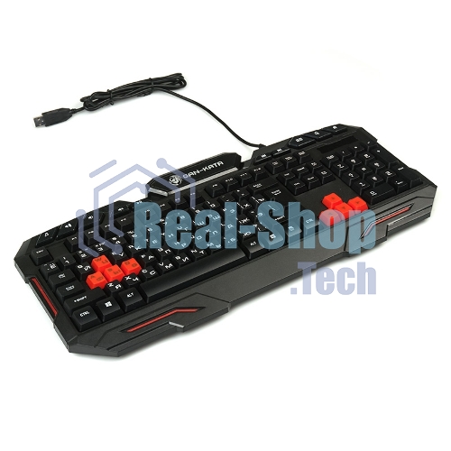 Клавиатура проводная Dialog Gan-Kata KGK-11U черный USB, игровая