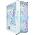 Компьютерный корпус MidiTower Zalman I3 NEO белый (ATX, front mesh, USB 2.0 x1, USB 3.0x2, 4x120мм RGb fan, без БП) (I3 NEO White)