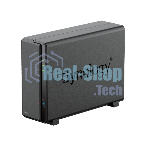 СХД SYNOLOGY настольное исполнение 1BAY NO HDD DS124